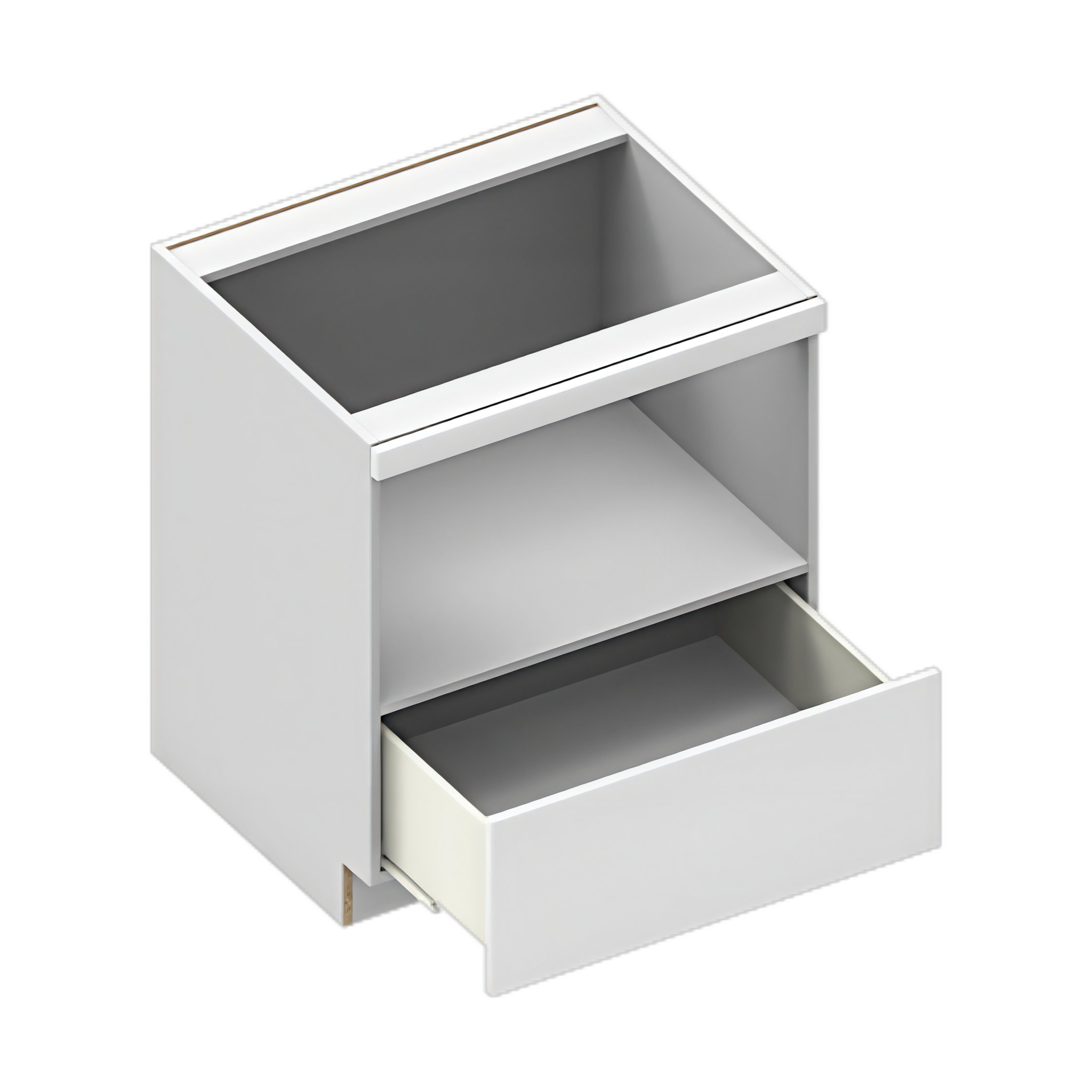 Base Microwave Cabinet