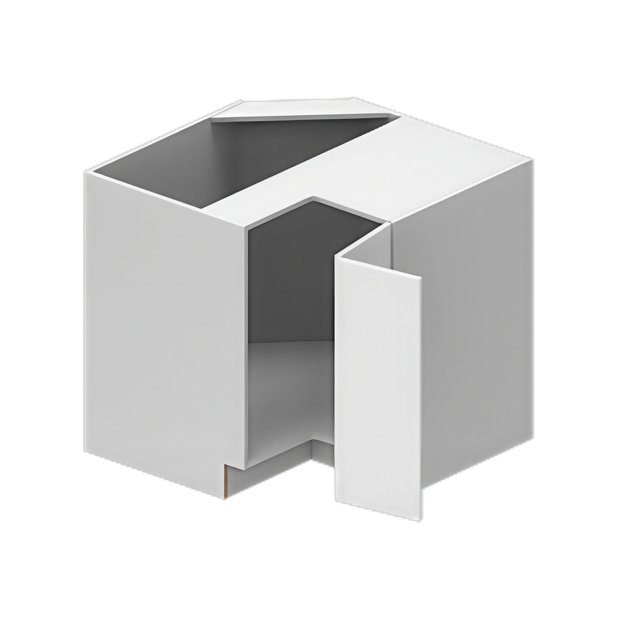 Lazy Susan Base Corner Cabinet