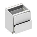 2 Drawer Base Cabinet